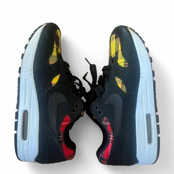 Nike Woman's Tartan Plaid Air Max 1 Se Preppy Sneakers SZ 7 - Picture 5 of 6